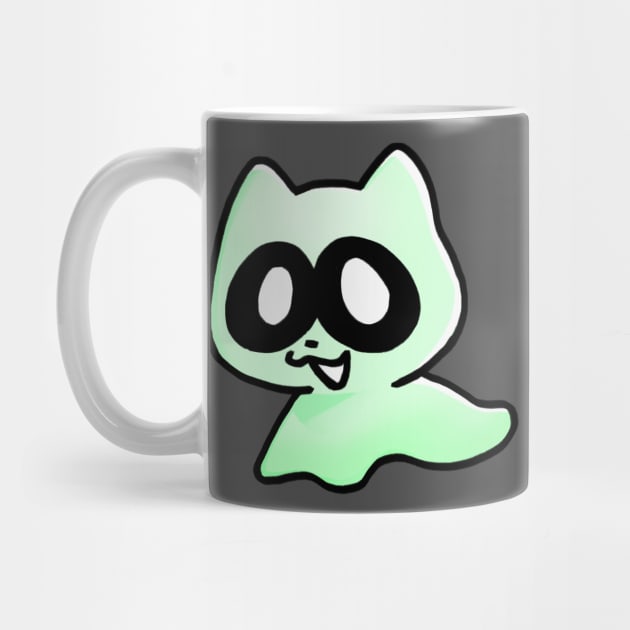 Booo Ghost Cat by Rainb0w-S0da